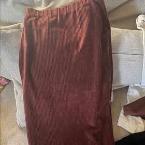 Free people Corduroy Skirt